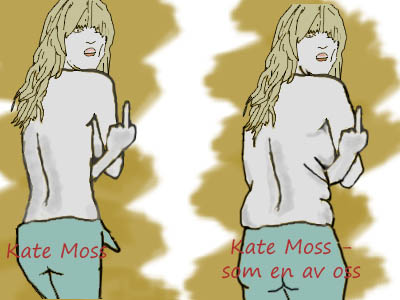 Kate Moss som en av oss